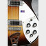 Rickenbacker 620/6 , MonteBrown: Close up - Free