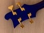 Rickenbacker 4004/4 Cii, Trans Blue: Headstock - Rear