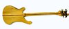 Rickenbacker 4001/4 , Mapleglo: Full Instrument - Rear