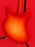 Rickenbacker 330/6 Mod, Fireglo: Body - Rear