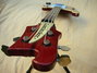 Rickenbacker 4001/4 , Burgundy: Close up - Free2