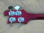 Rickenbacker 4003/4 S, Ruby: Headstock - Rear