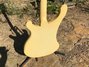 Oct 1989 Rickenbacker 4003/8 BH BT, White: Body - Rear