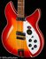 Rickenbacker 4005/4 XC 90th Anniversary, Amber Fireglo: Body - Front