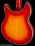 Jun 2021 Rickenbacker 4005/4 XC 90th Anniversary, Amber Fireglo: Body - Rear