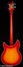 Rickenbacker 4005/4 XC 90th Anniversary, Amber Fireglo: Full Instrument - Rear