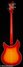 Rickenbacker 4005/4 XC 90th Anniversary, Amber Fireglo: Full Instrument - Rear