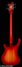 Rickenbacker 4003/4 S, Fireglo: Full Instrument - Rear