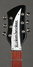 Rickenbacker 350/6 V63, Jetglo: Headstock