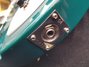 Rickenbacker 330/6 , Turquoise: Close up - Free