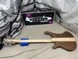 Rickenbacker 4003/4 AC Al Cisneros model, Natural Walnut: Full Instrument - Rear