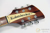 Rickenbacker 360/6 , Fireglo: Headstock