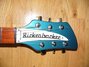 Feb 1996 Rickenbacker 330/6 , Turquoise: Headstock