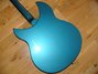Feb 1996 Rickenbacker 330/6 , Turquoise: Body - Rear