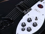 Rickenbacker 330/6 , Matte Black: Close up - Free2