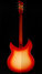 Rickenbacker 330/6 , Fireglo: Full Instrument - Rear