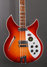 Rickenbacker 4005/4 XC 90th Anniversary, Amber Fireglo: Body - Front