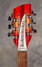 Rickenbacker 330/12 , Fireglo: Headstock