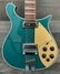 Rickenbacker 660/12 , Turquoise: Body - Front