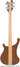 Rickenbacker 4003/4 S, Natural Walnut: Full Instrument - Rear