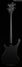 Rickenbacker 4003/4 S, Matte Black: Full Instrument - Rear
