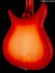 May 2020 Rickenbacker 350/6 V63, Fireglo: Body - Rear