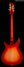 Rickenbacker 350/6 V63, Fireglo: Full Instrument - Rear