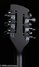 Rickenbacker 330/12 , Matte Black: Headstock - Rear