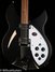 Rickenbacker 330/12 , Matte Black: Body - Front