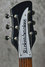 Rickenbacker 325/6 C64, Jetglo: Headstock