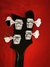Rickenbacker 4003/4 Mod, Jetglo: Headstock - Rear