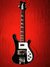 Rickenbacker 4003/4 Mod, Jetglo: Full Instrument - Front