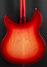 Aug 2021 Rickenbacker 330/12 , Fireglo: Body - Rear