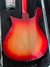 Aug 2014 Rickenbacker 620/6 , Fireglo: Body - Rear