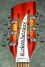 Rickenbacker 330/12 , Fireglo: Headstock