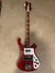 Rickenbacker 4001/4 Mod, Burgundy: Full Instrument - Front