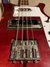 Rickenbacker 4001/4 Mod, Burgundy: Close up - Free2