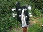 Rickenbacker 4001/4 Mod, Jetglo: Headstock