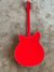 Rickenbacker 360/6 , Pillarbox Red: Full Instrument - Rear