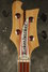 Rickenbacker 4001/4 CB Checkered Binding, Mapleglo: Headstock