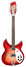 Rickenbacker 330/12 , Fireglo: Full Instrument - Front