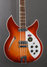 Rickenbacker 4005/4 XC 90th Anniversary, Amber Fireglo: Body - Front