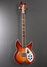 Rickenbacker 4005/4 XC 90th Anniversary, Amber Fireglo: Full Instrument - Front