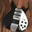 Rickenbacker 325/6 V63, Jetglo: Body - Front