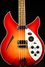 Rickenbacker 4005/4 XC 90th Anniversary, Amber Fireglo: Body - Front