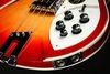 Rickenbacker 4005/4 XC 90th Anniversary, Amber Fireglo: Close up - Free