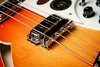 Rickenbacker 4005/4 XC 90th Anniversary, Amber Fireglo: Close up - Free2