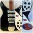 Rickenbacker 325/6 C64, Jetglo: Body - Front