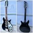 Rickenbacker 325/6 C64, Jetglo: Full Instrument - Rear