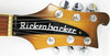 Aug 1975 Rickenbacker 480/6 Mod, Autumnglo: Headstock